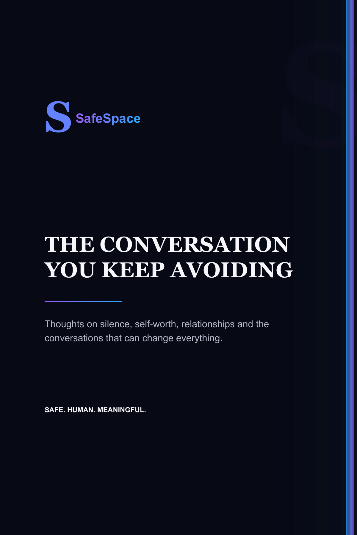 The Conversation You Keep Avoiding